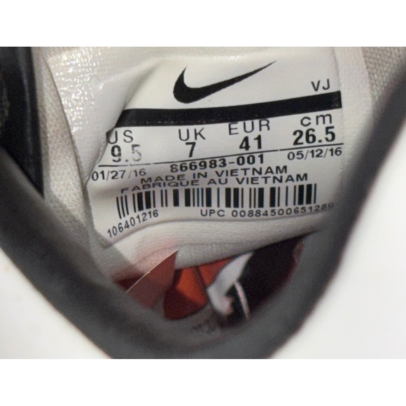 NIKE Roshe Sneaker Shoe Pedro Lourenco Collab Women's White Brown Athletic 9.5 - Picture 12 of 13